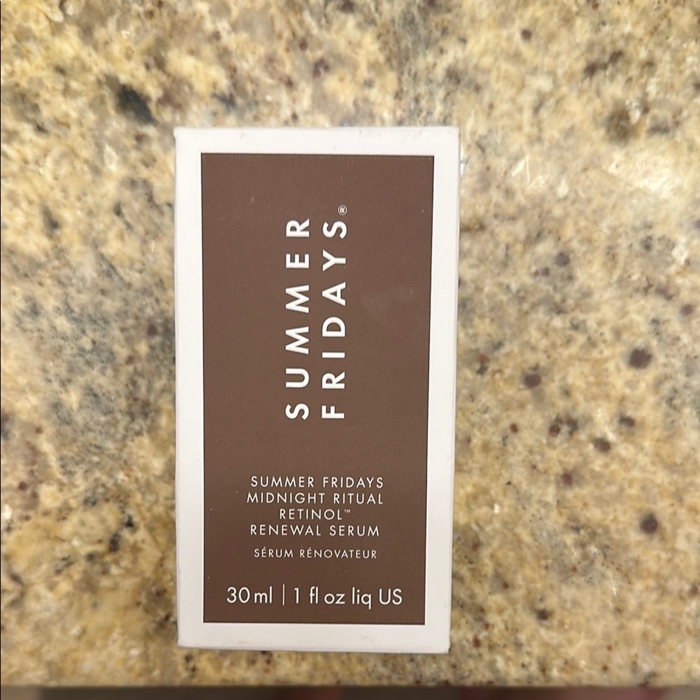 BRAND NEW Summer Fridays Midnight Ritual Serum in Brown